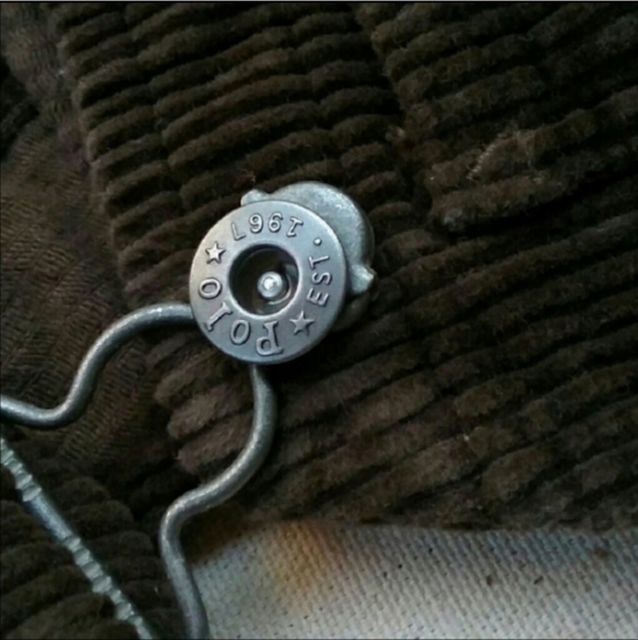 Polo Ralph Lauren Brown corduroy overalls 12 months - Picture 3 of 4